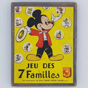 Jeu 7 familles Disney années 60