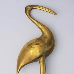Fier ibis en laiton
