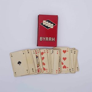 Jeu de cartes Byrrh objet publicitaire ancien