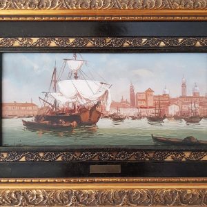 Vue de Venise, par Juan Soler (1940-1984)