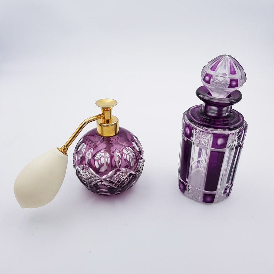 Flacon et vaporisateur de parfum vintage ⋆ Le Génie du grenier