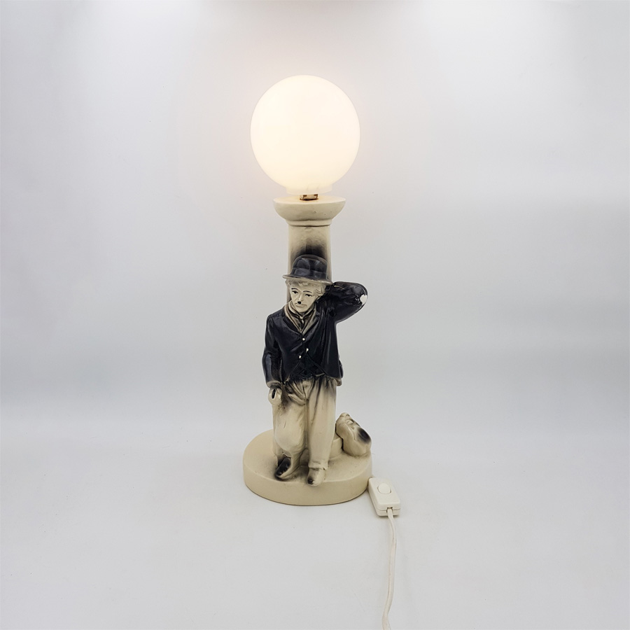 Lampe vintage Charlie Chaplin