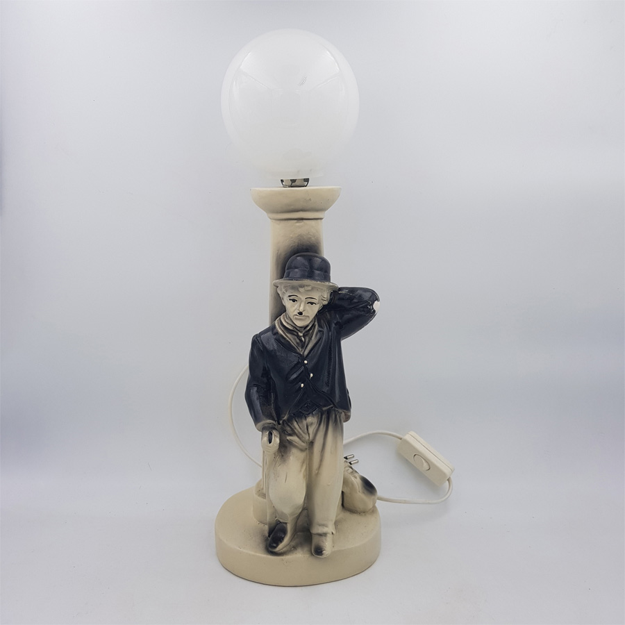 Lampe vintage Charlie Chaplin