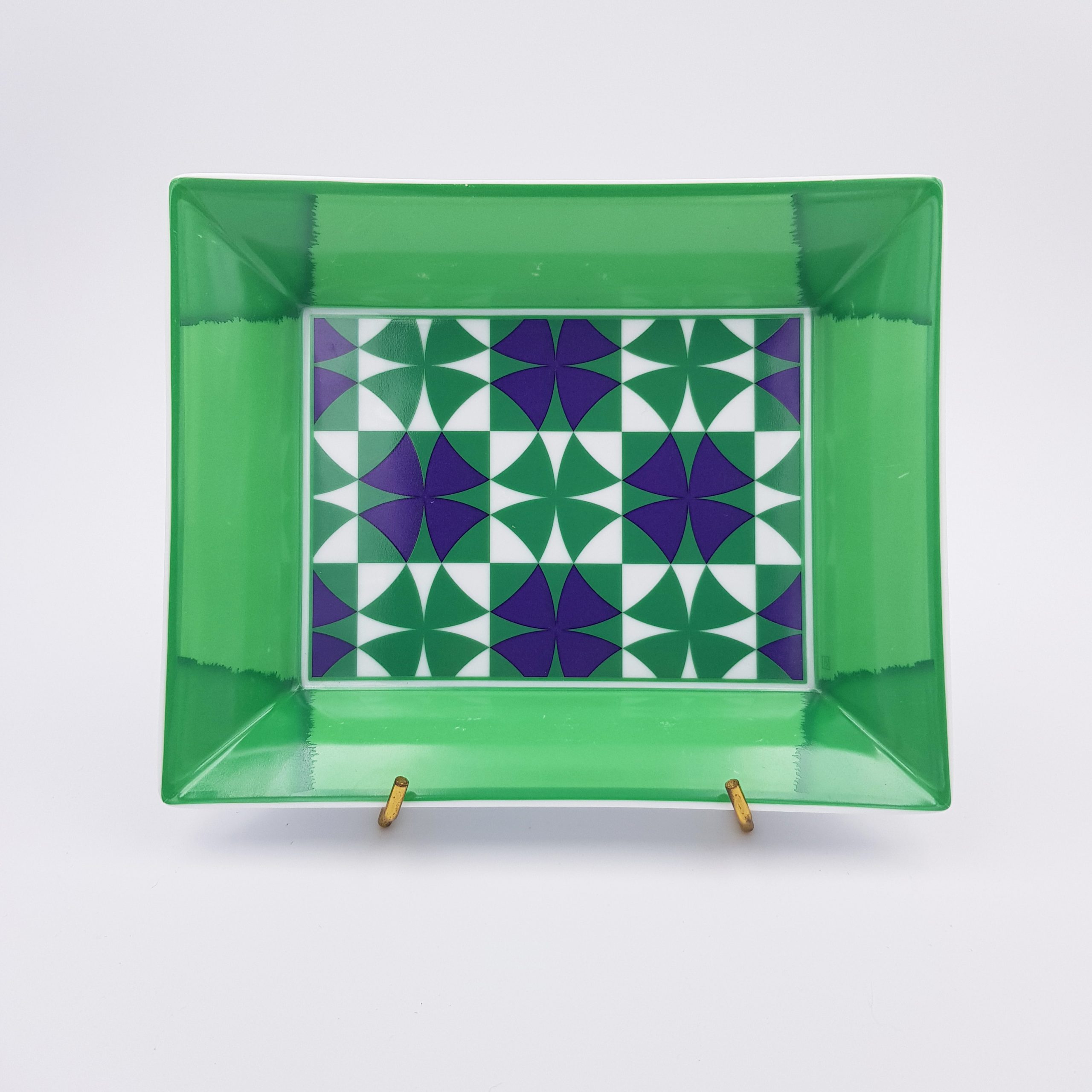 Vide poches Bernardaud porcelaine Modèle Vert Japon